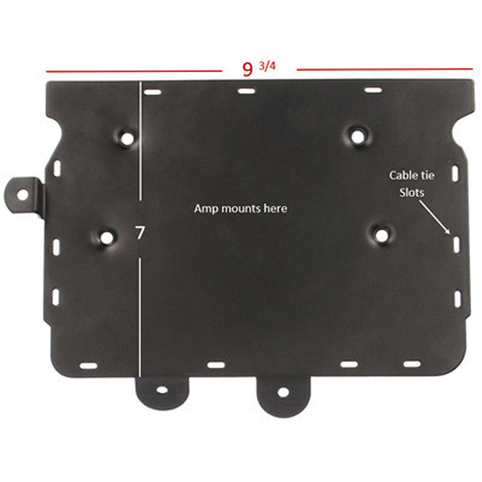 Metra BC-AMP06 LH AMP Mounting Plate for Harley-Davidson Street Glide 2014-UP