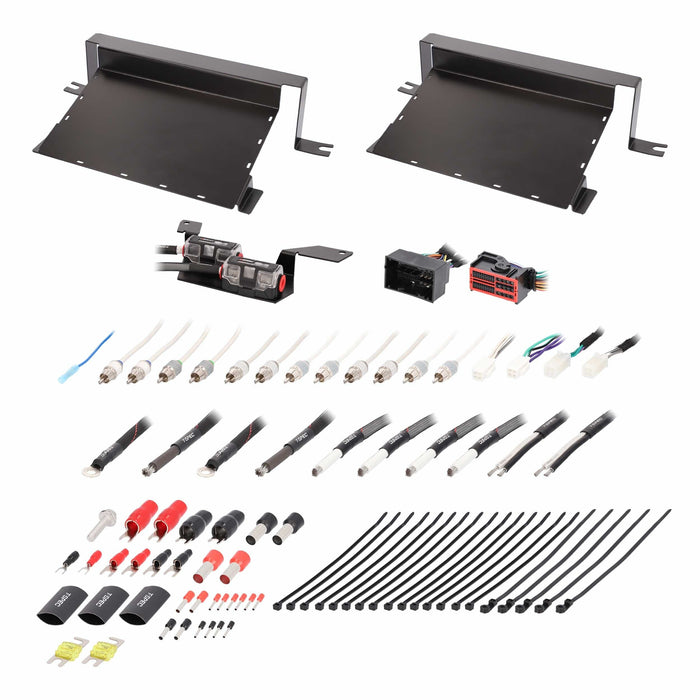 Metra JP-18AMP-2 Dual-Amp Installation Kit for Jeep JL 2018-Up / JT 2020-Up