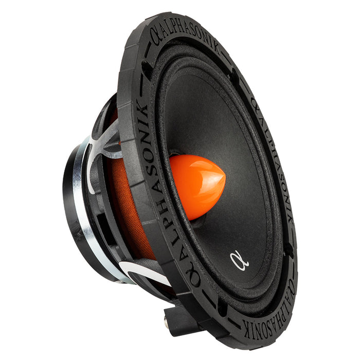 Alphasonik MPRO654 Mayhem Series 6.5" Midrange Speakers 4 Ohm Neodymium Pair