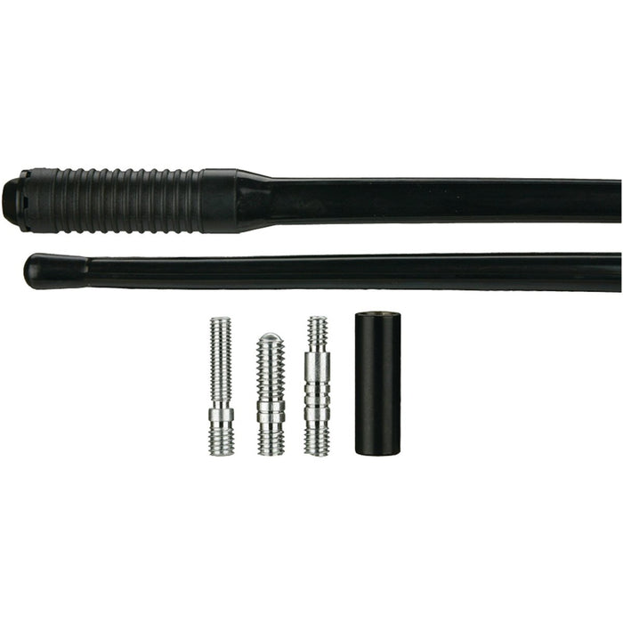 Metra 44-RM1R Universal Rubber Replacement Mast for Antenna -Black