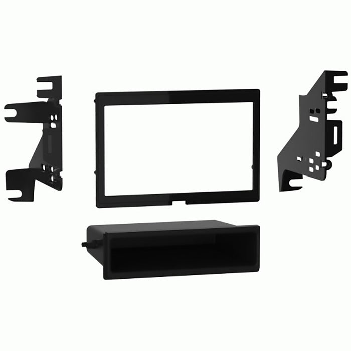 Metra 99-8731 Single DIN Dash Kit Fits Select 2019-up Mercedes-Benz Sprinter Vehicles- Gloss Black