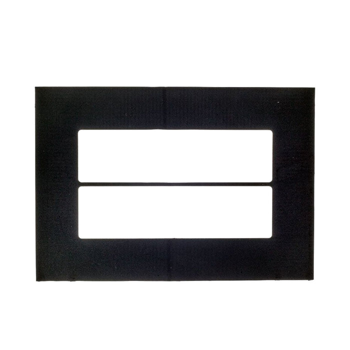 Metra 99-9999 Universal ISO Trim Mount Kit for Double DIN Radio Installation -Black