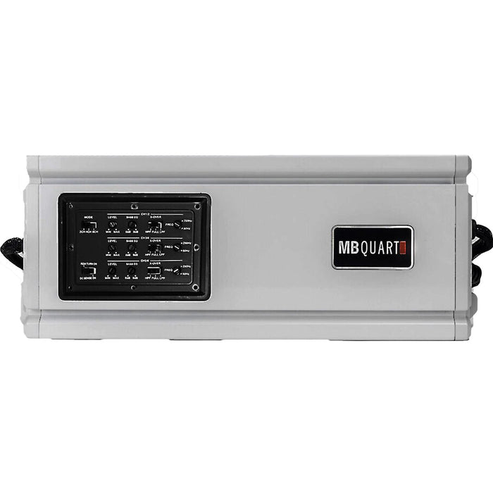 MB Quart NA3-600.6 Nautic Series Class AB 6-Channel Marine Audio Amplifier 600 Watts