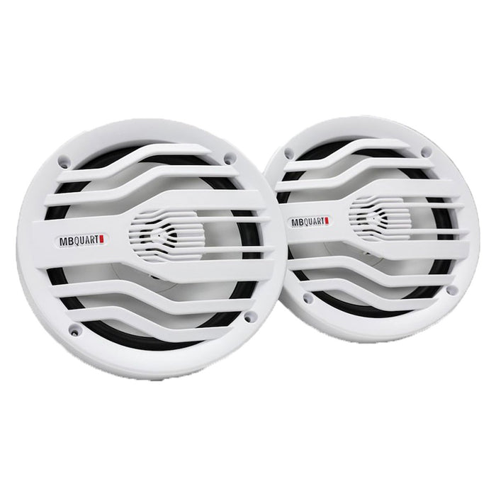 MB Quart NK2-116W 6.5" Nautic Series 2-Way Coaxial Marine Speakers 240W Max 120W RMS