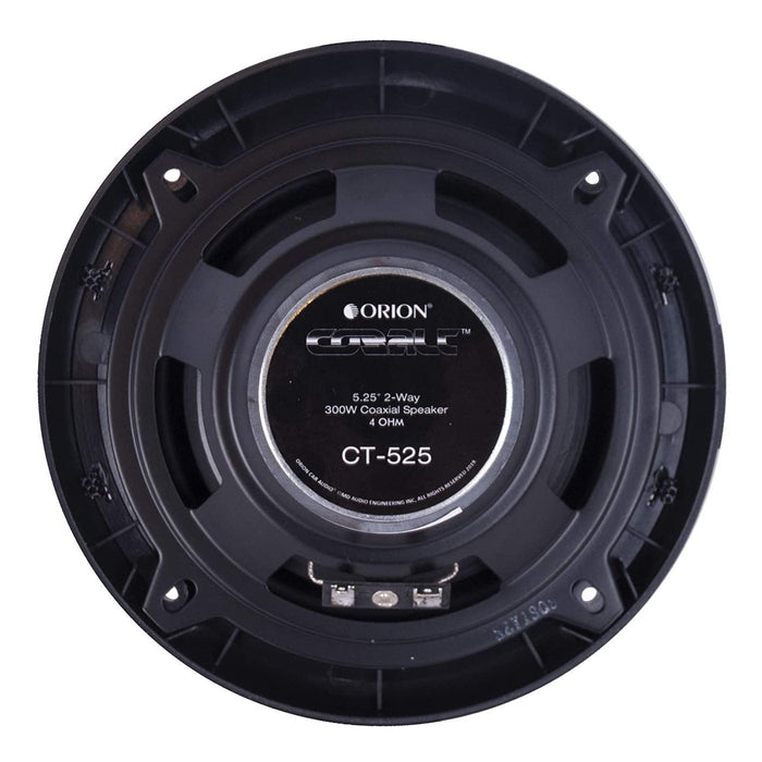 Orion CT-525 Cobalt CT Series 5.25” 2-Way Coaxial Speaker 300 Watts (Pair)