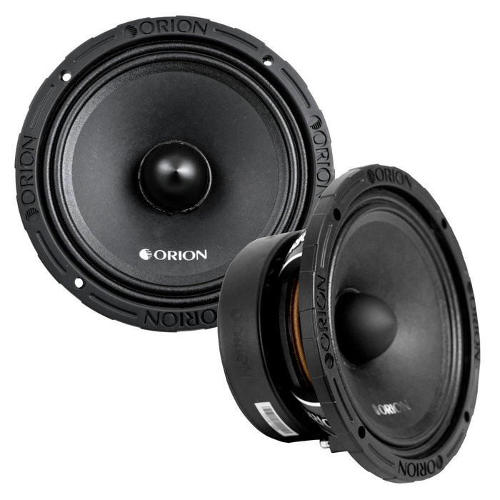 Orion XTX658 6.5" 1400 Watts Mid Range Bass Loud 8 Ohm Car Audio Speakers - Pair