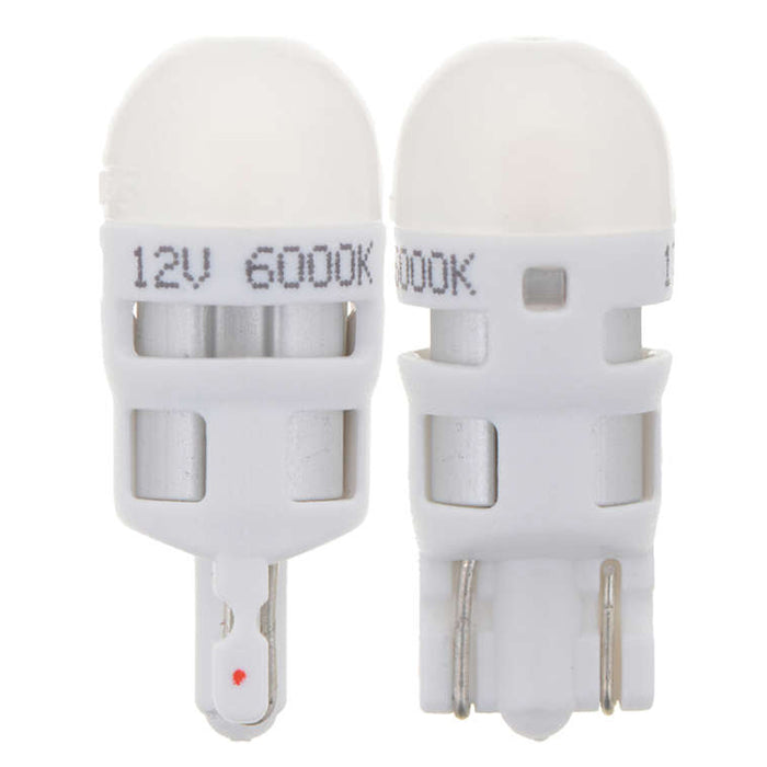 Philips 194 Ultinon White LED Bulb Interior Lights OE Replace 2-Pack 194ULWX2
