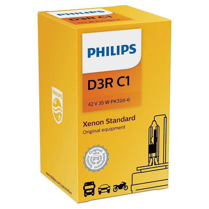 Philips D3R C1 35W 42V Xenon Standard HID Car Automotive Headlight Bulb (Pack of 1)