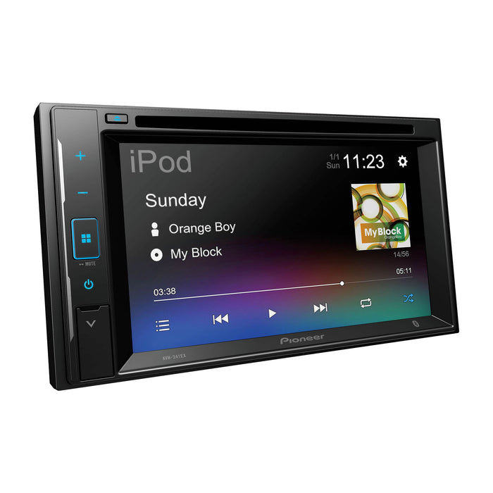 Pioneer AVH-240EX 6.2" Multimedia Resistive Touchscreen DVD Receiver Bluetooth