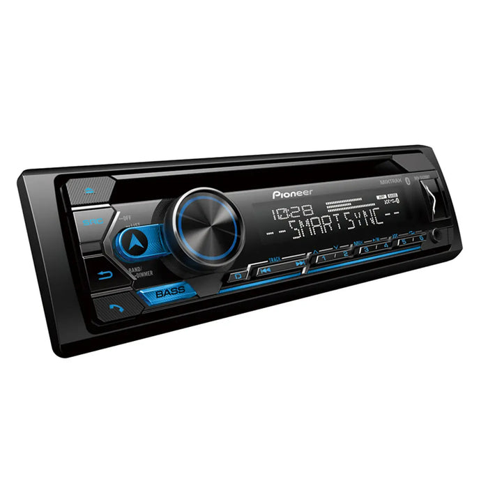 Pioneer DEH-S4200BT CD Receiver with Smart Sync App, Mixtrax Built-in Bluetooth