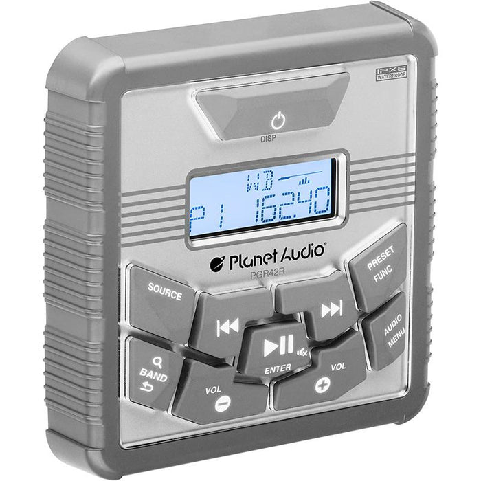 Planet Audio PGR42R Weatherproof UV Coated Marine Gauge Remote for PGR45B