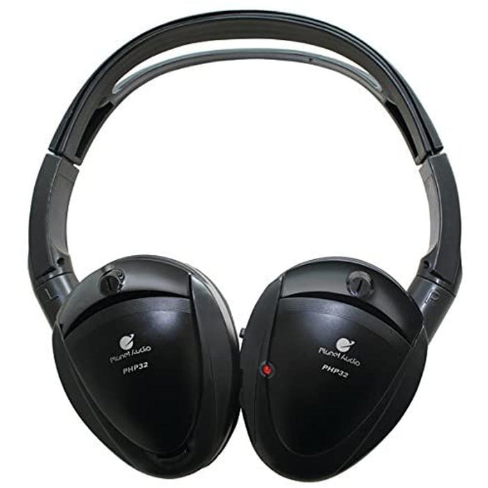 Planet Audio PHP32 Dual-Channel IR Wireless Headphones with Power LED