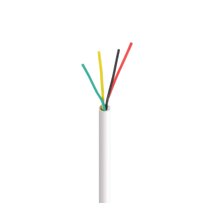 Logico PLC1804WT Security Burglar Alarm 18/4 BC CMR CL3R Control Cable 1000FT Stranded