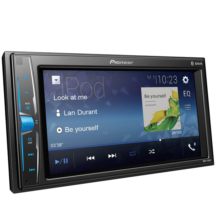 Pioneer DMH-220EX Bluetooth Digital Multimedia Receiver with 6.2" WVGA Touchscreen Display