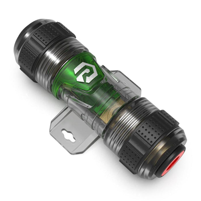 Raptor RAGU Mid Series 4 AWG Input/Output 24K Hard Gold Plated AGU Fuse Holder