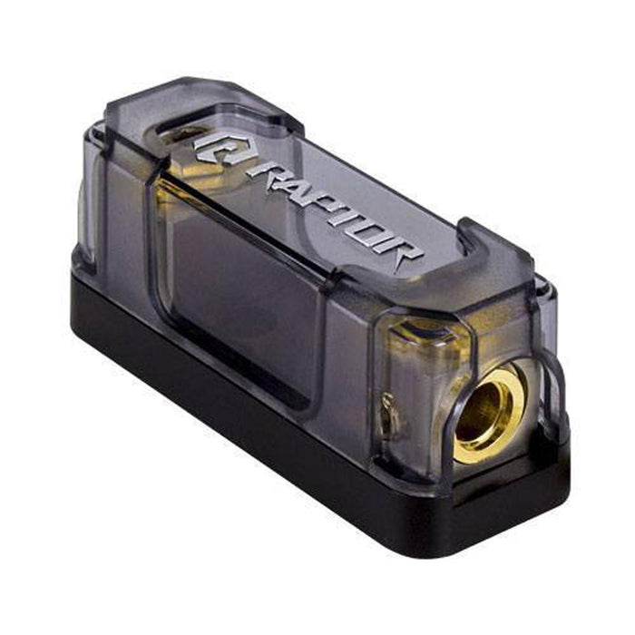 Raptor RANL1 PRO SERIES ANL Fuse Holder 1/0 & 4 AWG Input/Output 24K gold-plated