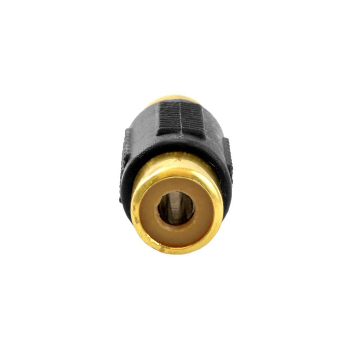 The Wires Zone Gold Plated Female to Female RCA Coupler Barrel 10 Pack