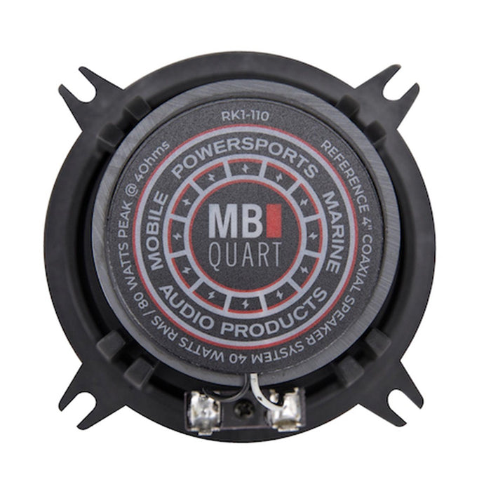 MB Quart RK1-110 Reference Series 4" 2-Way Coaxial Speaker System 160 Watts