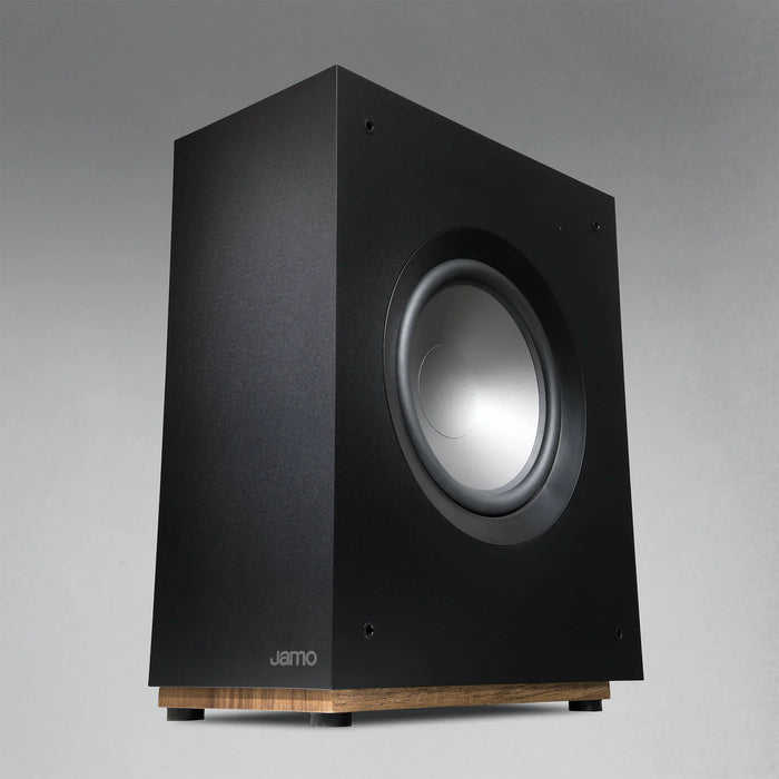 Jamo S810 10" Polyfiber Woofer 150W Class D AMP Subwoofer Black