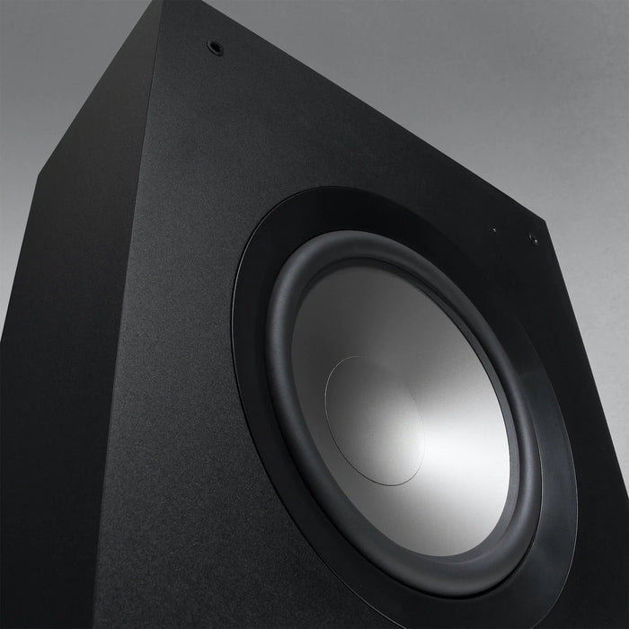 Jamo S810 10" Polyfiber Woofer 150W Class D AMP Subwoofer Black