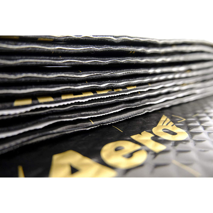 STP Black Aero 49 sqft 90 mil Sound Vibro Audio Deadening Adhesive Car Butyl Material