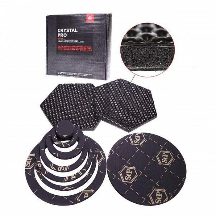 STP CRYSTAL PRO Sound Deadening Mat Noise Heat Reduction Vibro Car Door Speaker