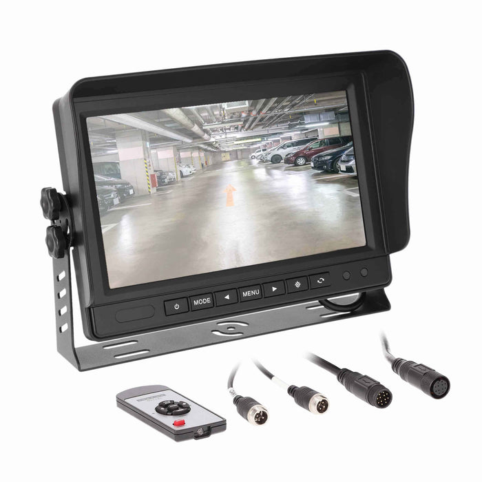 iBeam TE-AHD9M Universal 9” AHD Single-View 1024×600 Commercial Monitor