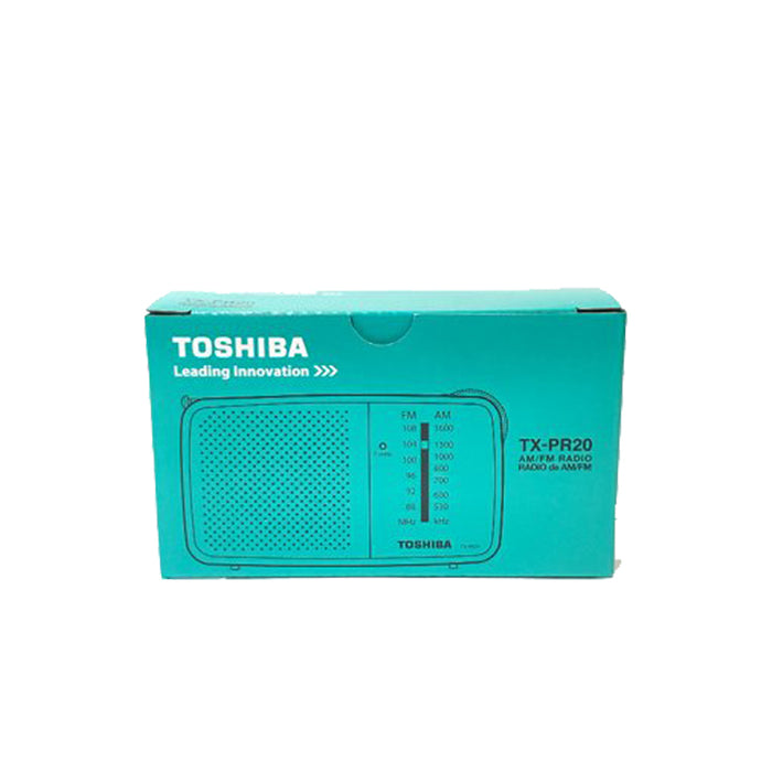 Toshiba TX-PR20 AM FM Pocket Portable Battery Operated Radio Tuning