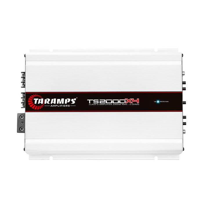 Taramps TS 2000X4 Class D 500 Watt RMS 2 Ohms Car Audio 4 Channel Amplifier