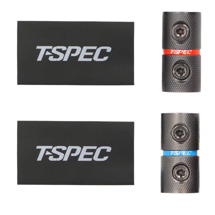 T-Spec VCP0 Coupler 0/1 Gauge In 0/1 Gauge Out Nickel Black Nickel Finish