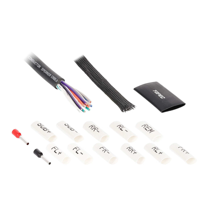 T-Spec VSW1118 20ft. 18 Gauge 11 Conductor Flexible OFC Speaker Cable