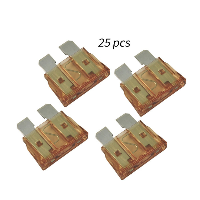 Universal Automotive ATC Blade Fuses 3A - 40A AMP Pack of 25