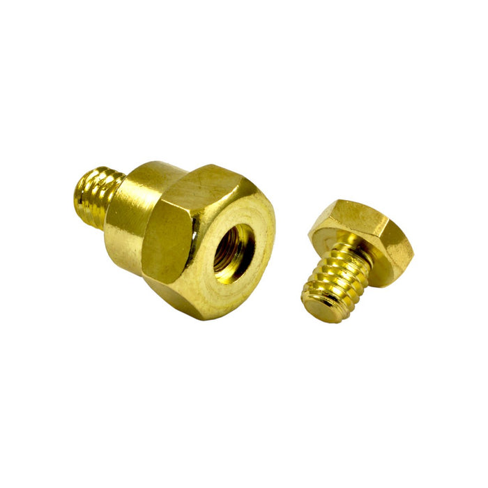 The Wires Zone GM Side Post Battery Terminal Gold Plated - Short