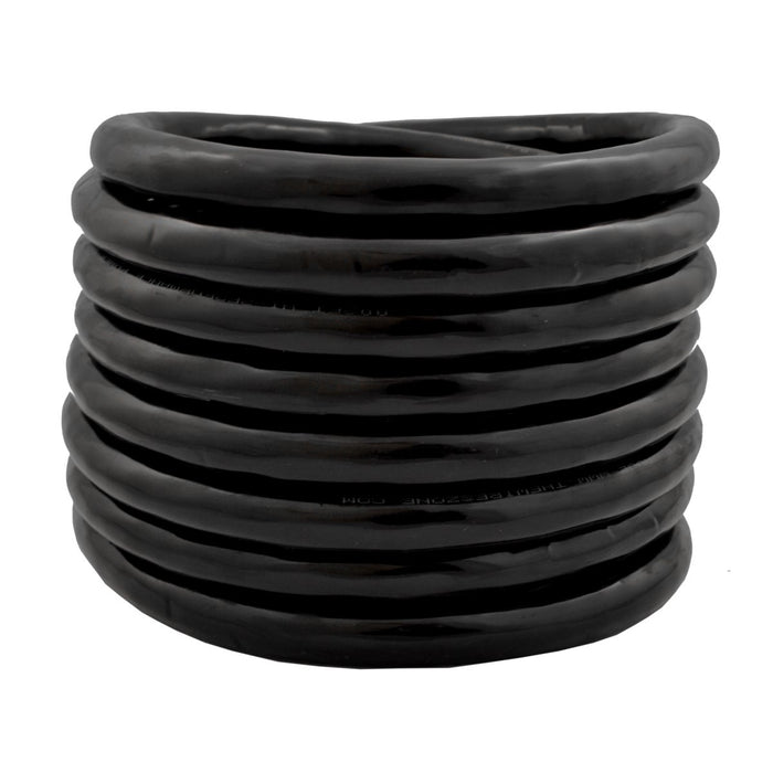 1/0 Gauge 25ft OFC Power Cable Oxygen-Free Copper Ground Wire (0/1 AWG 25' Black)