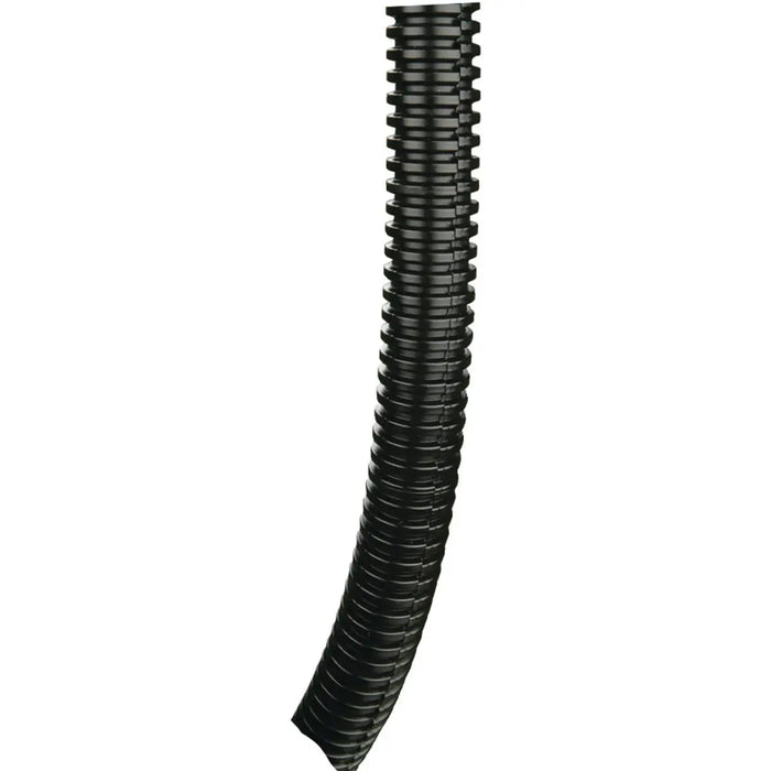 Polyethylene Flexible Split Loom Tubing 1/2 Inch Diameter Coil Black (50 Ft)