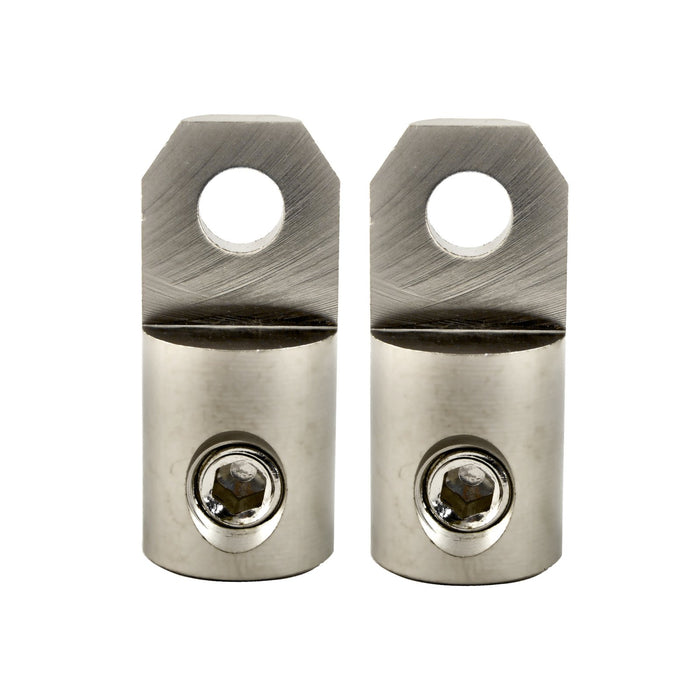 The Wires Zone NRT1516 Platinum Plating 0/1 AWG Power Ring Terminals (Pair)