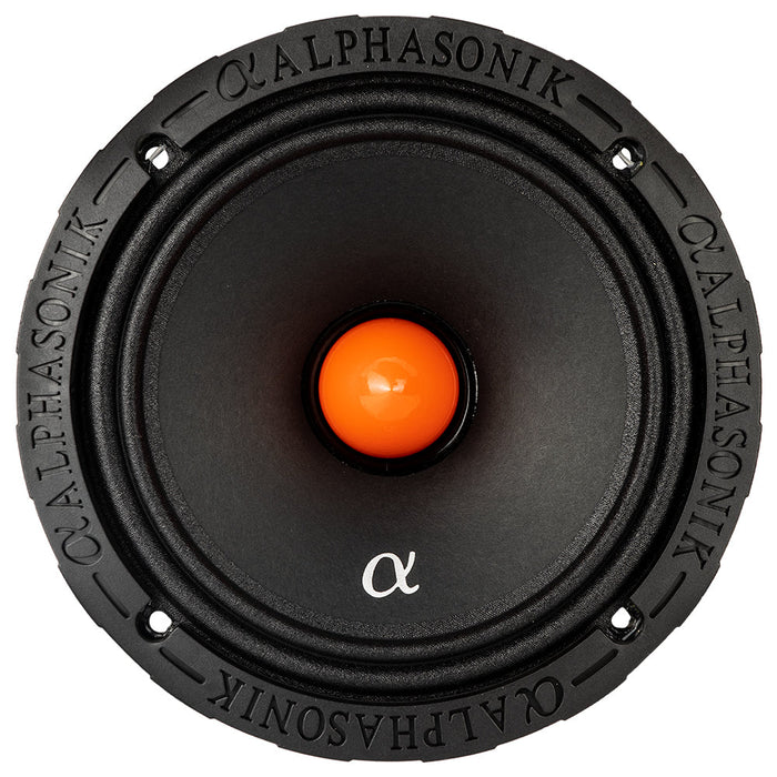 Alphasonik VCA654 Venum Series 6.5" Midrange Speakers 1400 Watts Max 4 Ohm Pair
