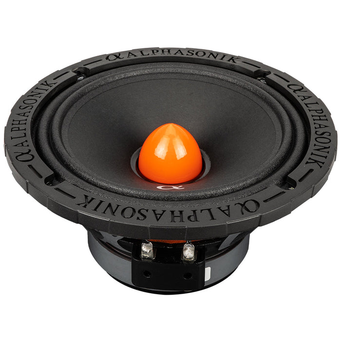 Alphasonik VCA654 Venum Series 6.5" Midrange Speakers 1400 Watts Max 4 Ohm Pair