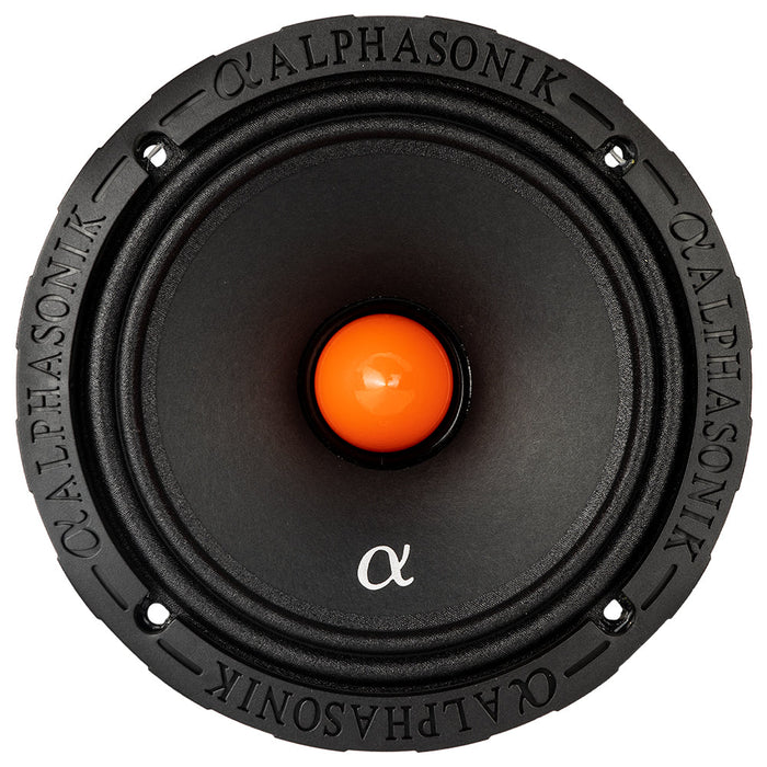 Alphasonik VCA658 Venum Series 6.5" Midrange Speakers 1400 Watts Max 8 Ohm (Pair)
