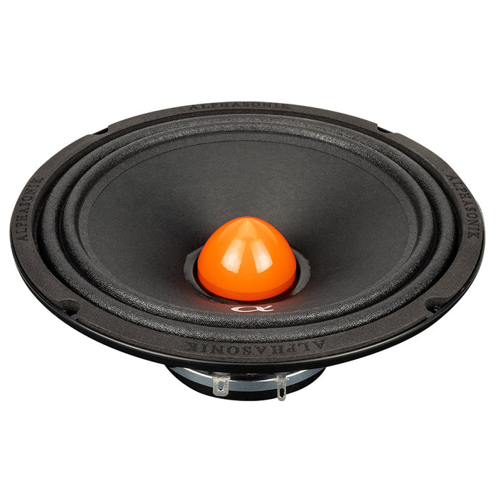 Alphasonik VNM654 Venum Series 6.5" Midrange Speakers Low Profile 1200W 4 Ohm Pair