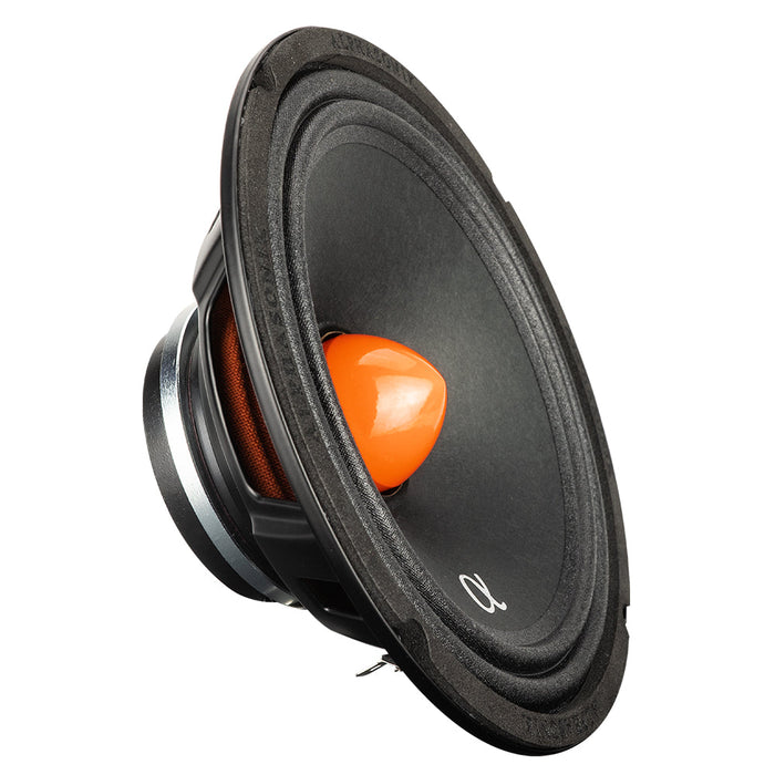 Alphasonik VNM658 Venum Series 6.5" Midrange Speakers Low Profile 1200W 8 Ohm Pair