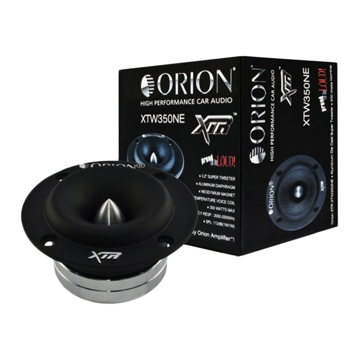 Orion XTW350NE XTR Series 3.2” 360 Watts Max Power 1" Voice Coil Car Audio Tweeter