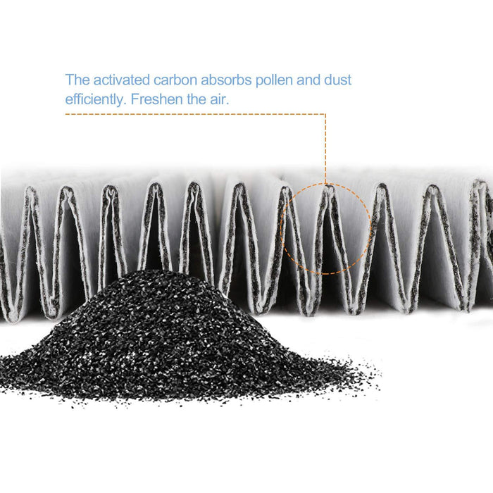 Cabin Air Filter with Activated Carbon Replacement for Toyota/Lexus/Scion/Subaru