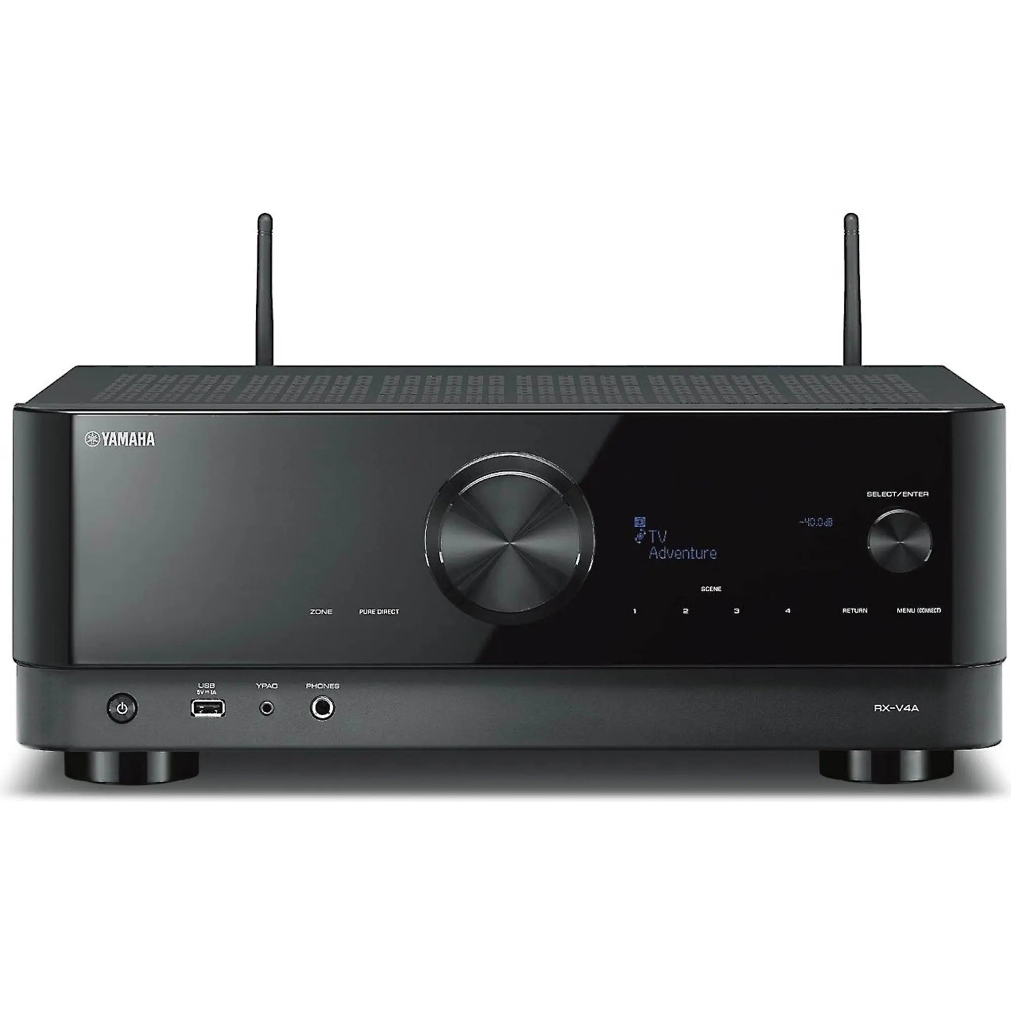 Yamaha RX-V4A 5.2-Channel AV Receiver with 8K HDMI MusicCast Dolby