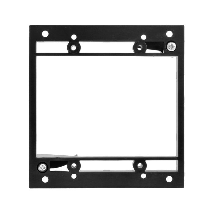 2 Gang Mounting Bracket for Low Voltage Telephone Wires, Network Cables HDMI Coaxial & Speaker Cables (10 pack)