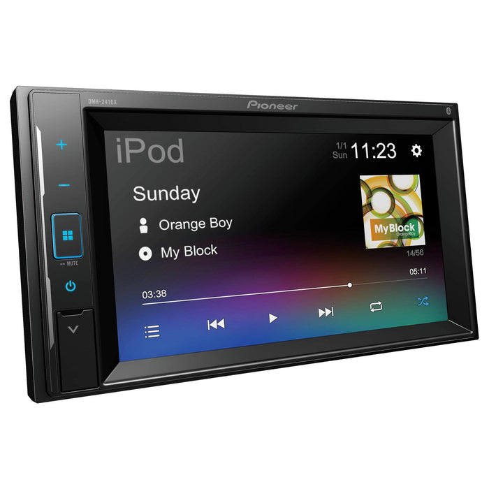 Pioneer DMH-241EX 6.2" Touchscreen Multimedia Receiver with Bluetooth