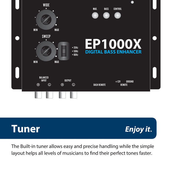 Blaupunkt EP1000X Digital Bass Enhancer and Bass Note Restorer