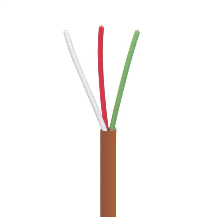 Logico TRW1803-500 18/3 Thermostat Wire 18 Gauge Solid Copper CMR Heating HVAC AC Cable 500FT Sunlight Resistant