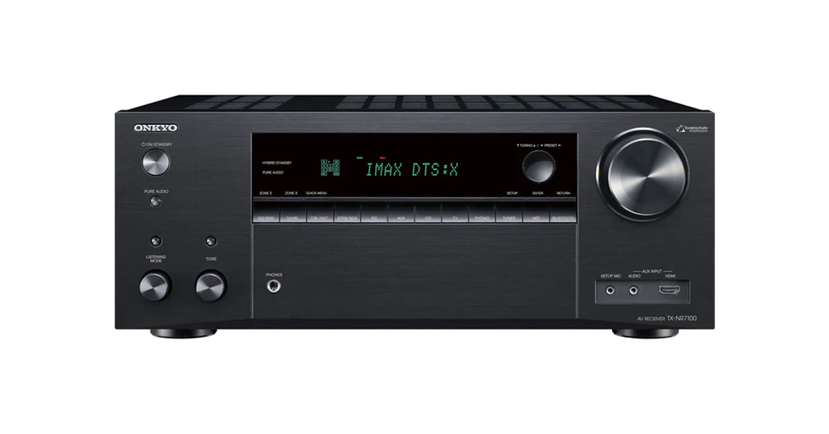 Onkyo TX-NR7100 9.2-Channel THX Certified AV Receiver with Dolby Atmos Alexa Compatible