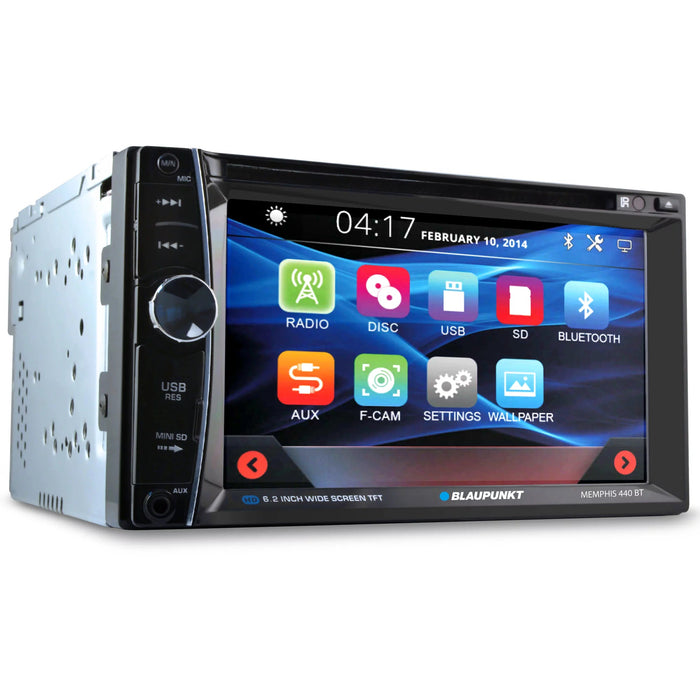 The Blaupunkt MEMPHIS 440 6.2" Touchscreen Multimedia DVD Receiver with Bluetooth